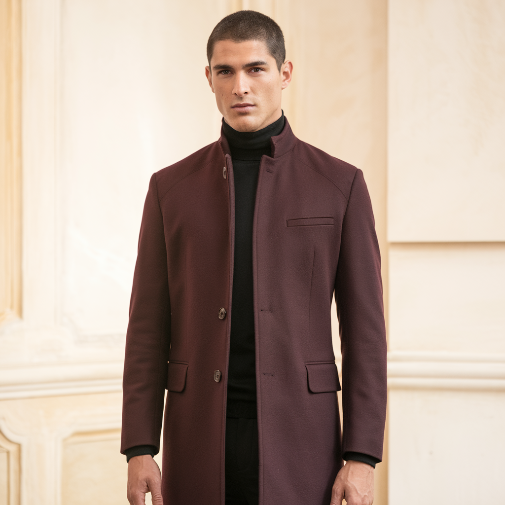 Long Coat with Classic Elegant Design