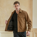 Corduroy Jacket with Vintage Style
