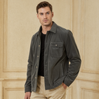 Corduroy Jacket with Vintage Style