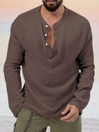 Men Linen Summer Set Lightweight Fit