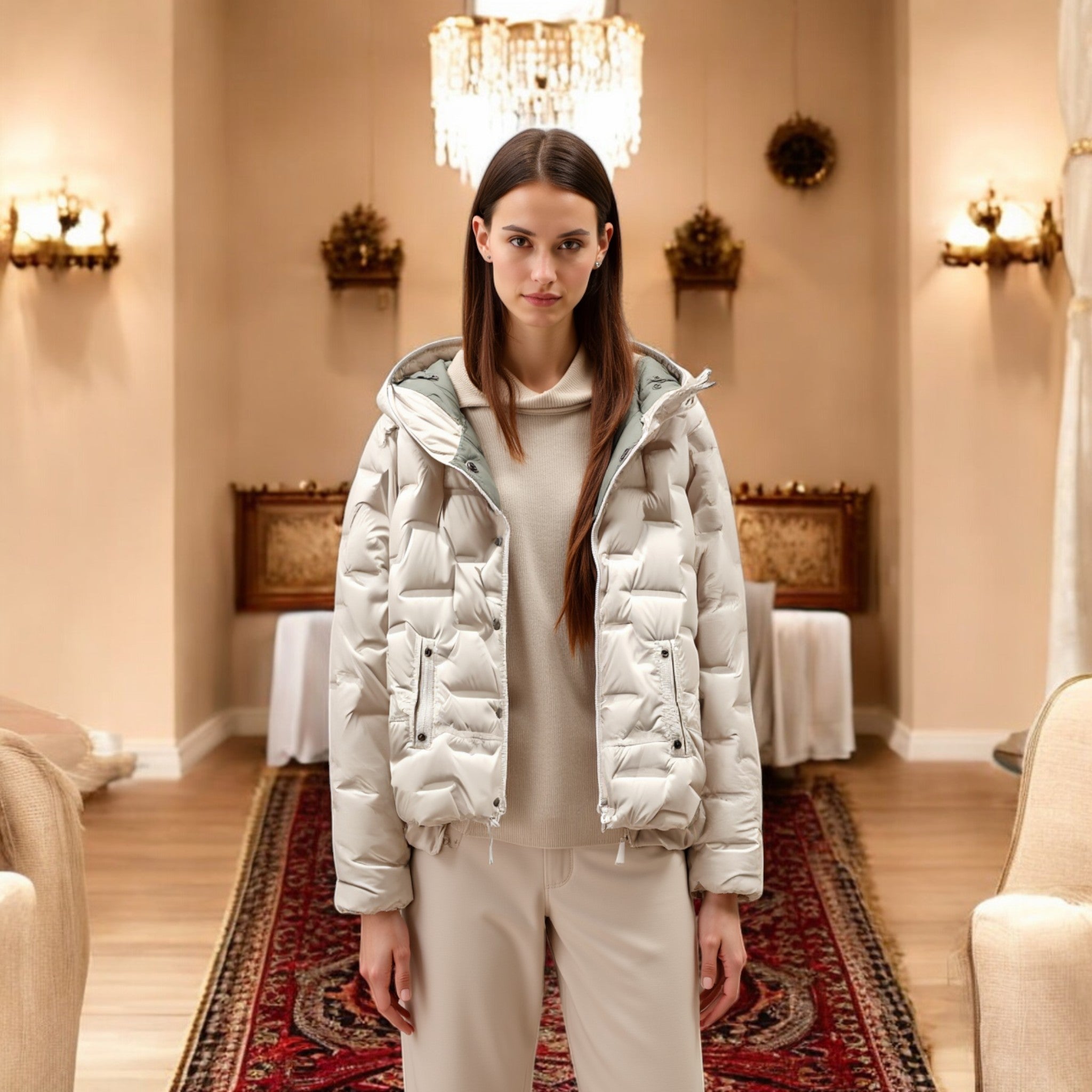 Men's Insulated Hoodie Jacket