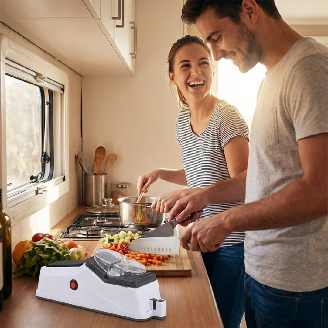 Compact Electric Knife Sharpener