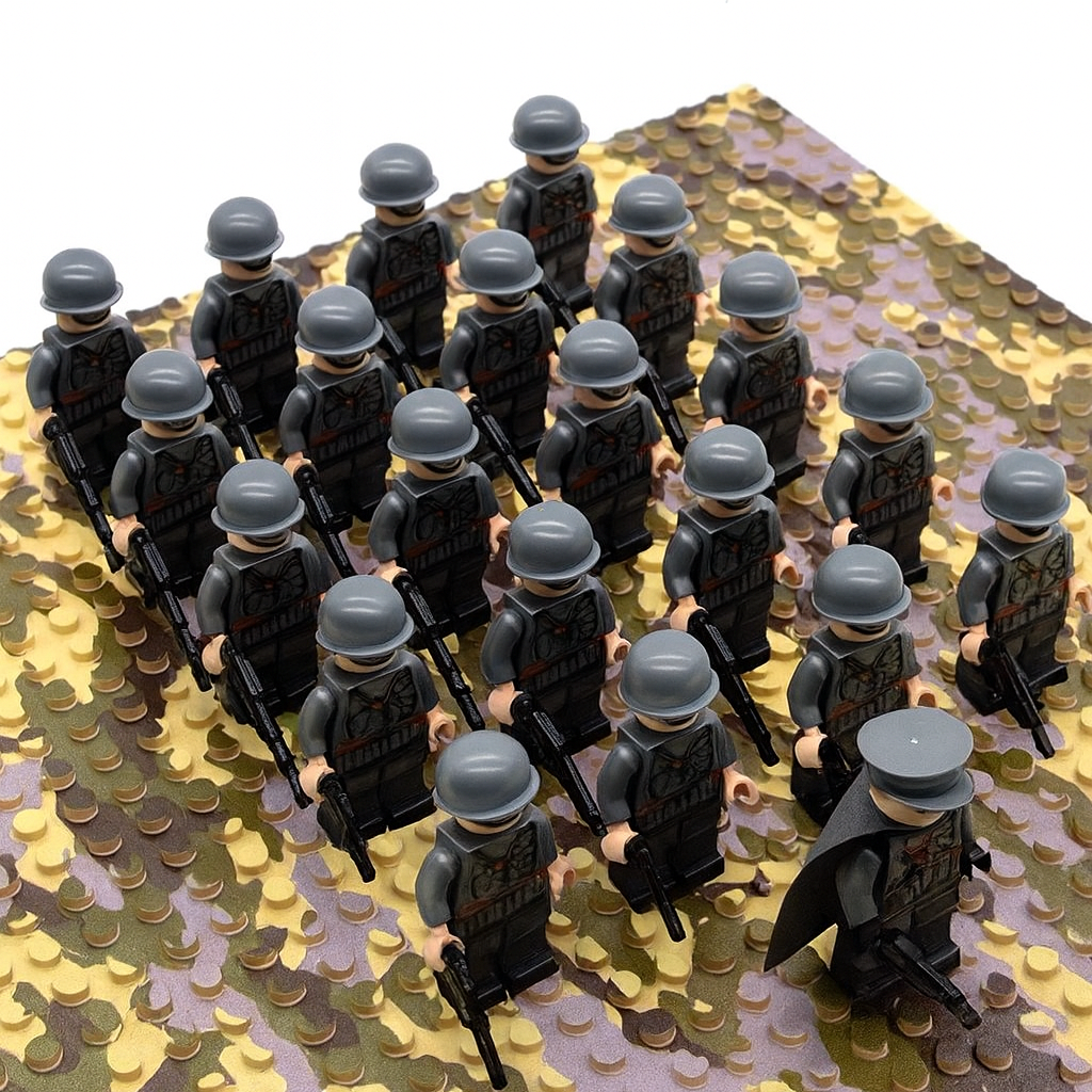 Historical Building Blocks Figure Set
