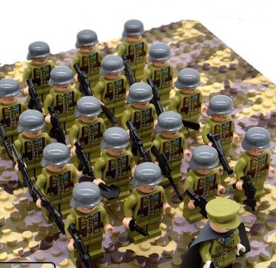 Historical Building Blocks Figure Set