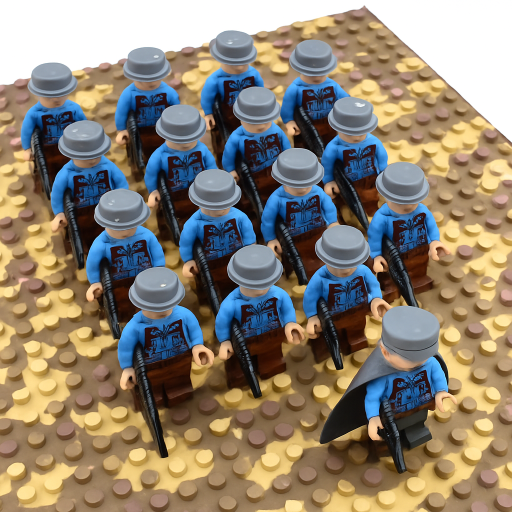Historical Building Blocks Figure Set