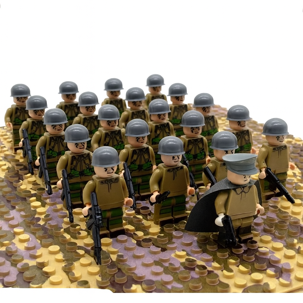 Historical Building Blocks Figure Set