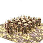 Historical Building Blocks Figure Set