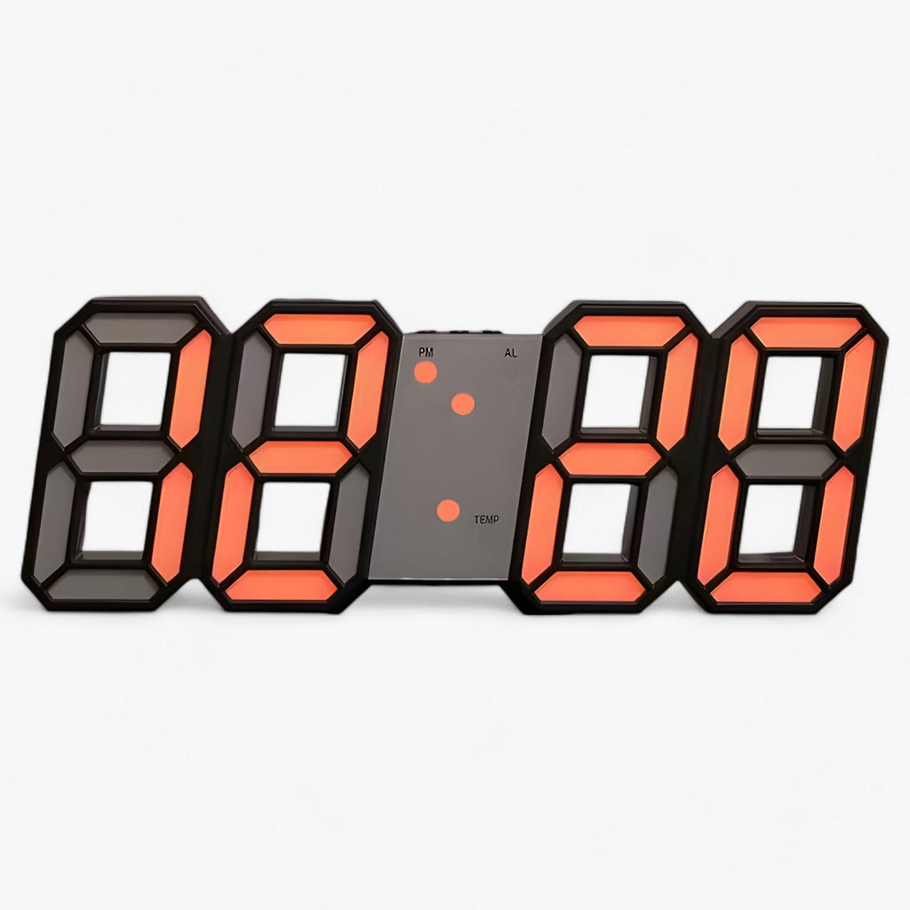 Digital Alarm Clock Multifunctional Display