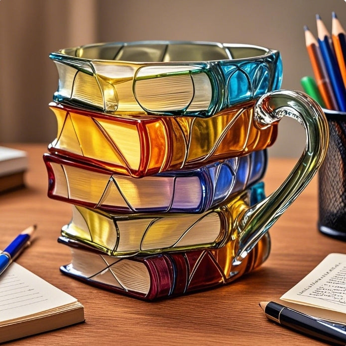 3D Book-Shaped Mug