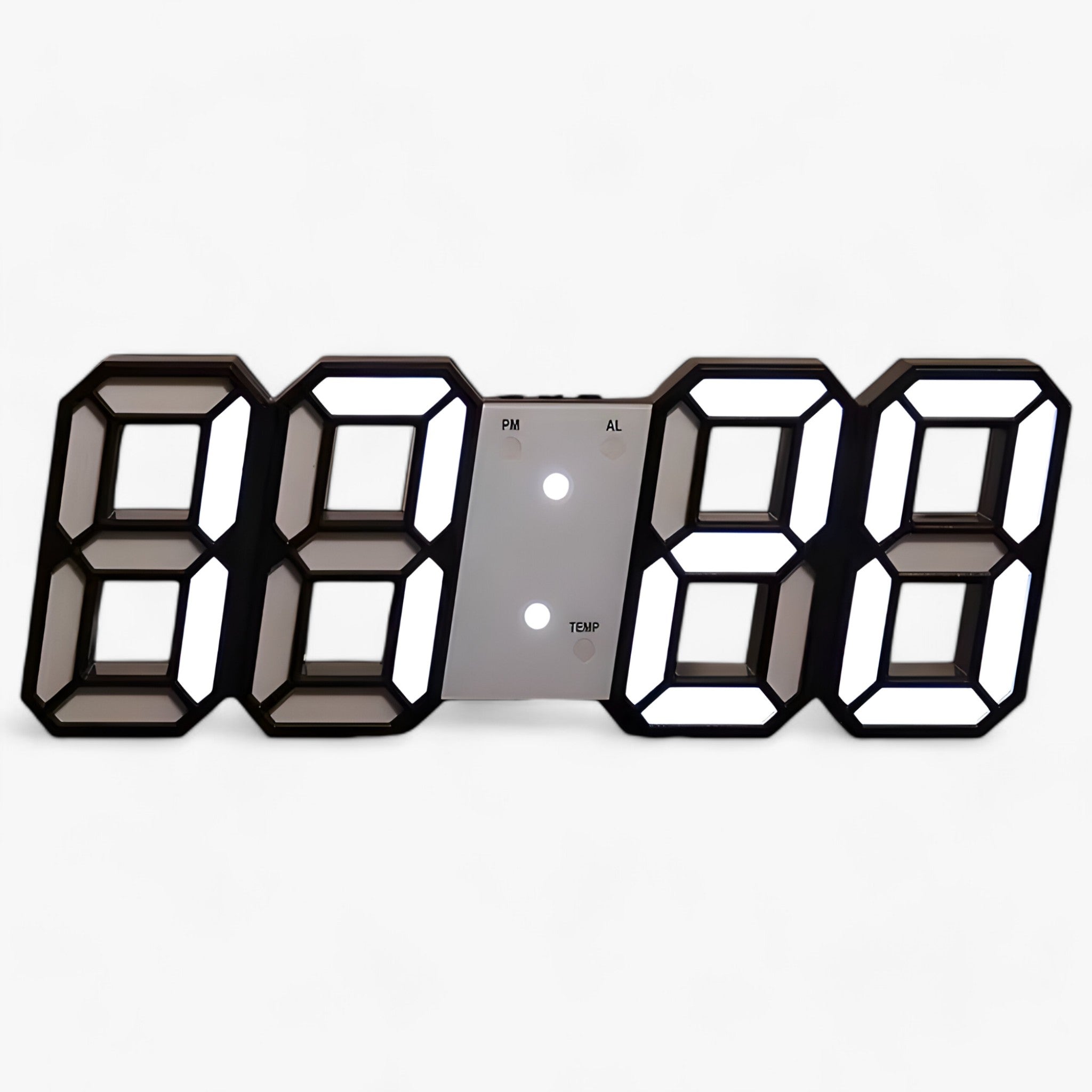 Digital Alarm Clock Multifunctional Display