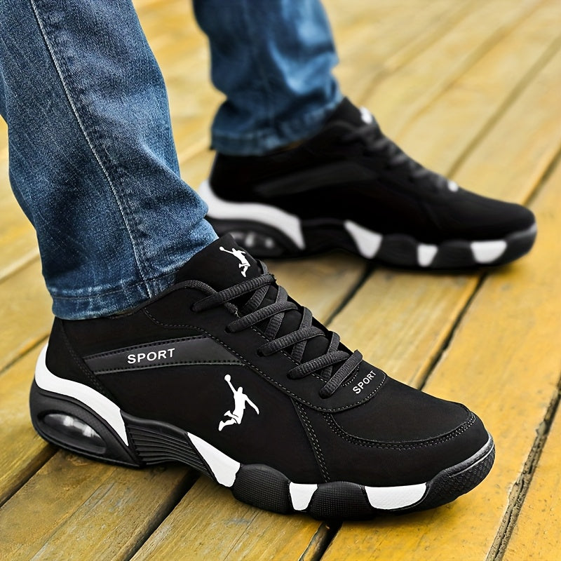 Breathable Mid Top Sneakers Men