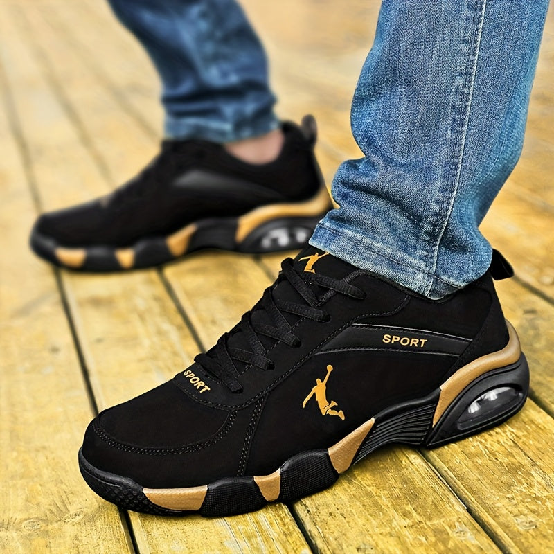 Breathable Mid Top Sneakers Men