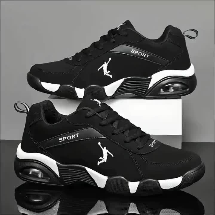 Breathable Mid Top Sneakers Men