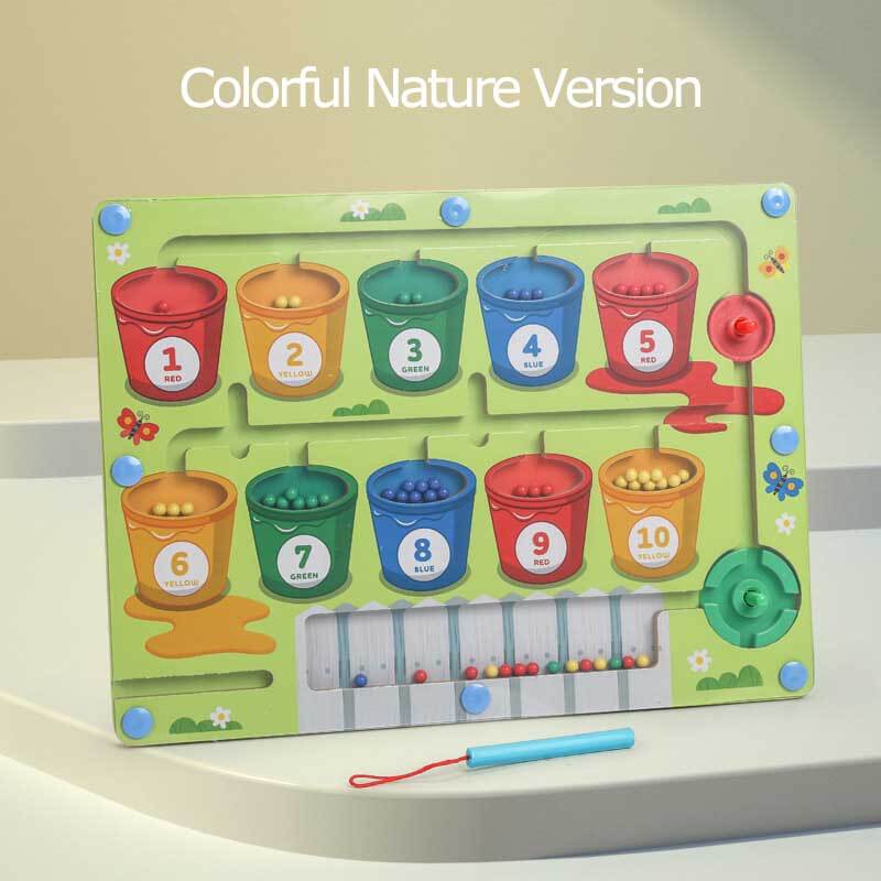 Wooden Learning Maze Educational Toy