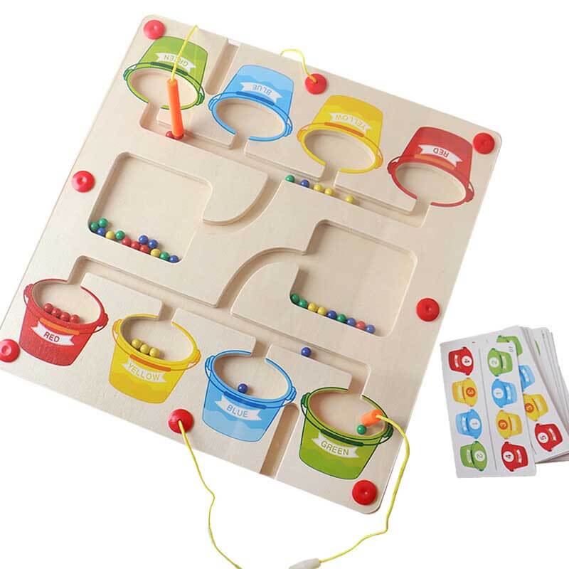 Wooden Learning Maze Educational Toy