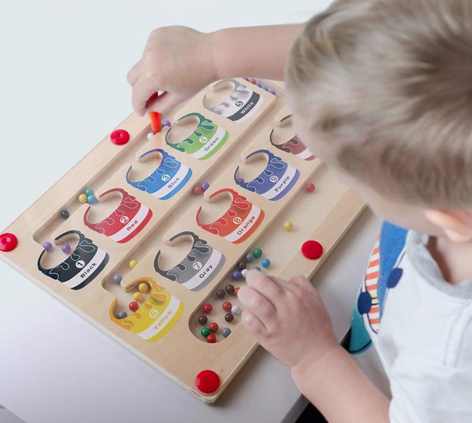 Wooden Learning Maze Educational Toy