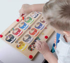 Wooden Learning Maze Educational Toy