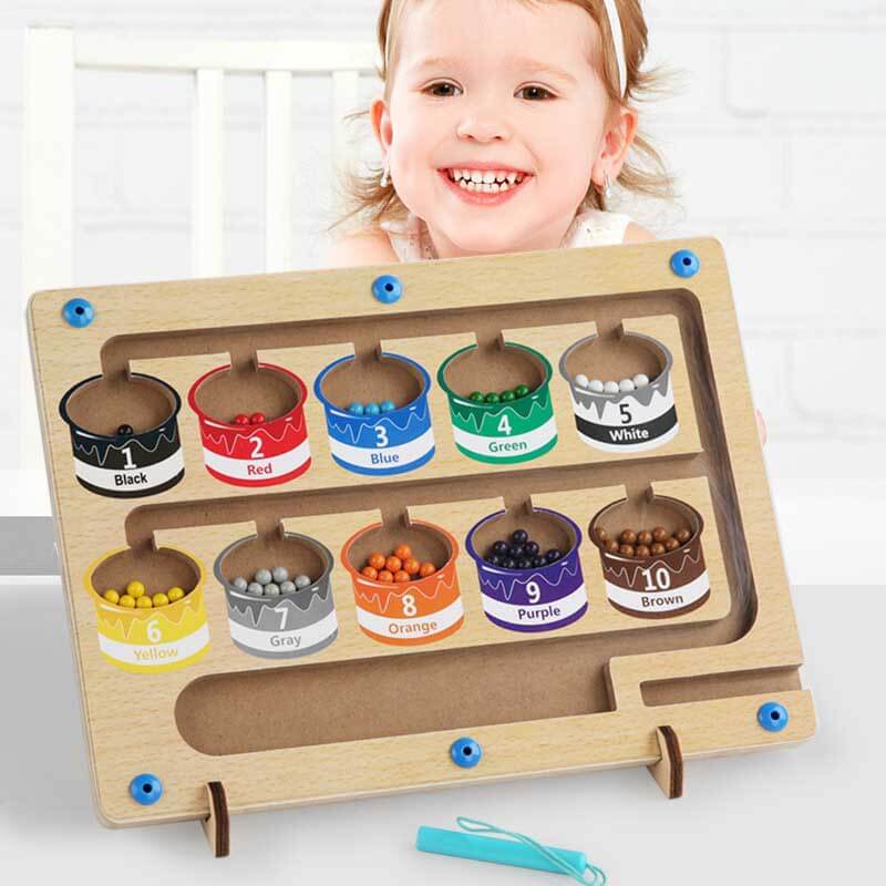 Wooden Learning Maze Educational Toy