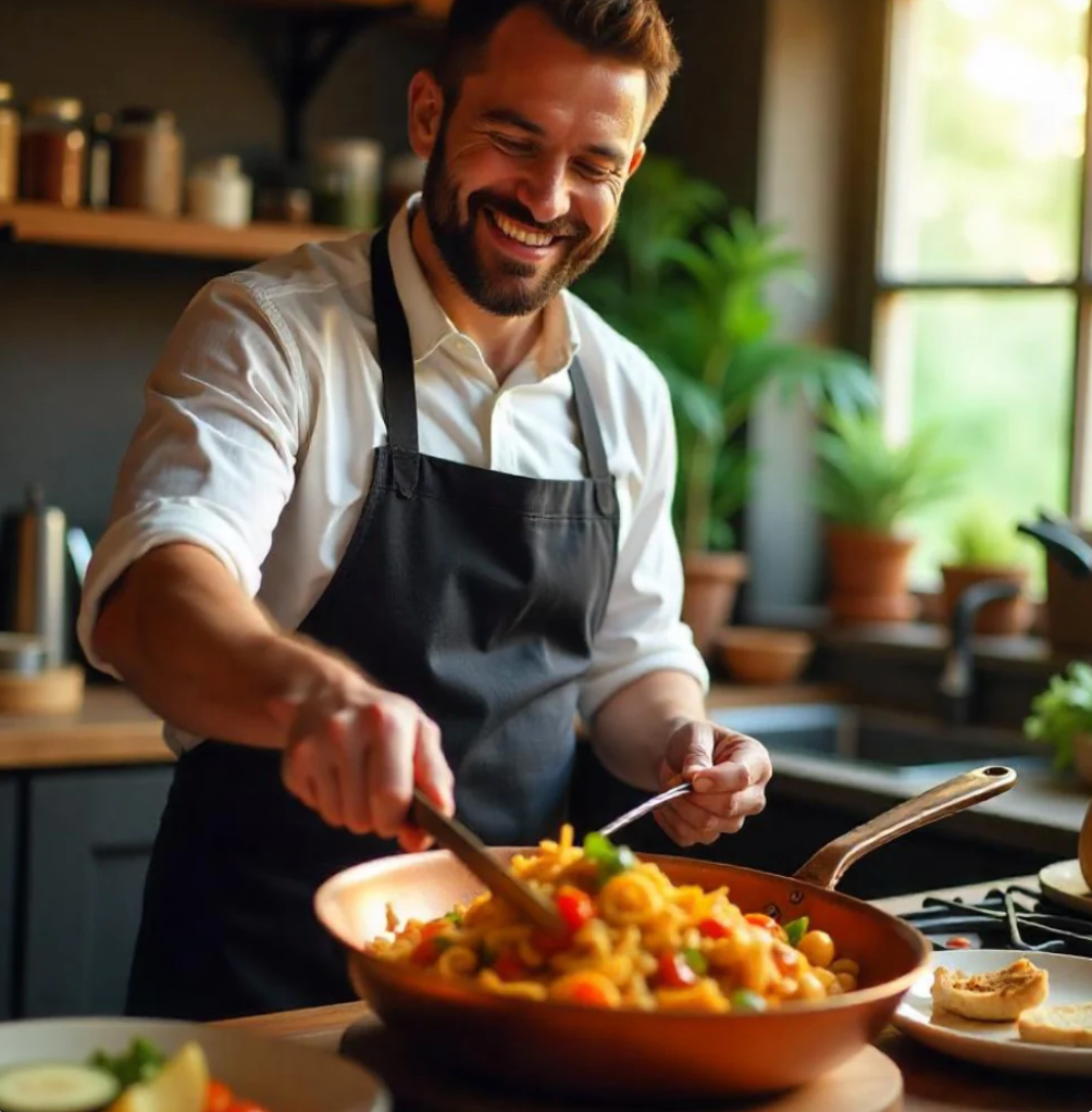 Copper Pan with Non-Stick Surface