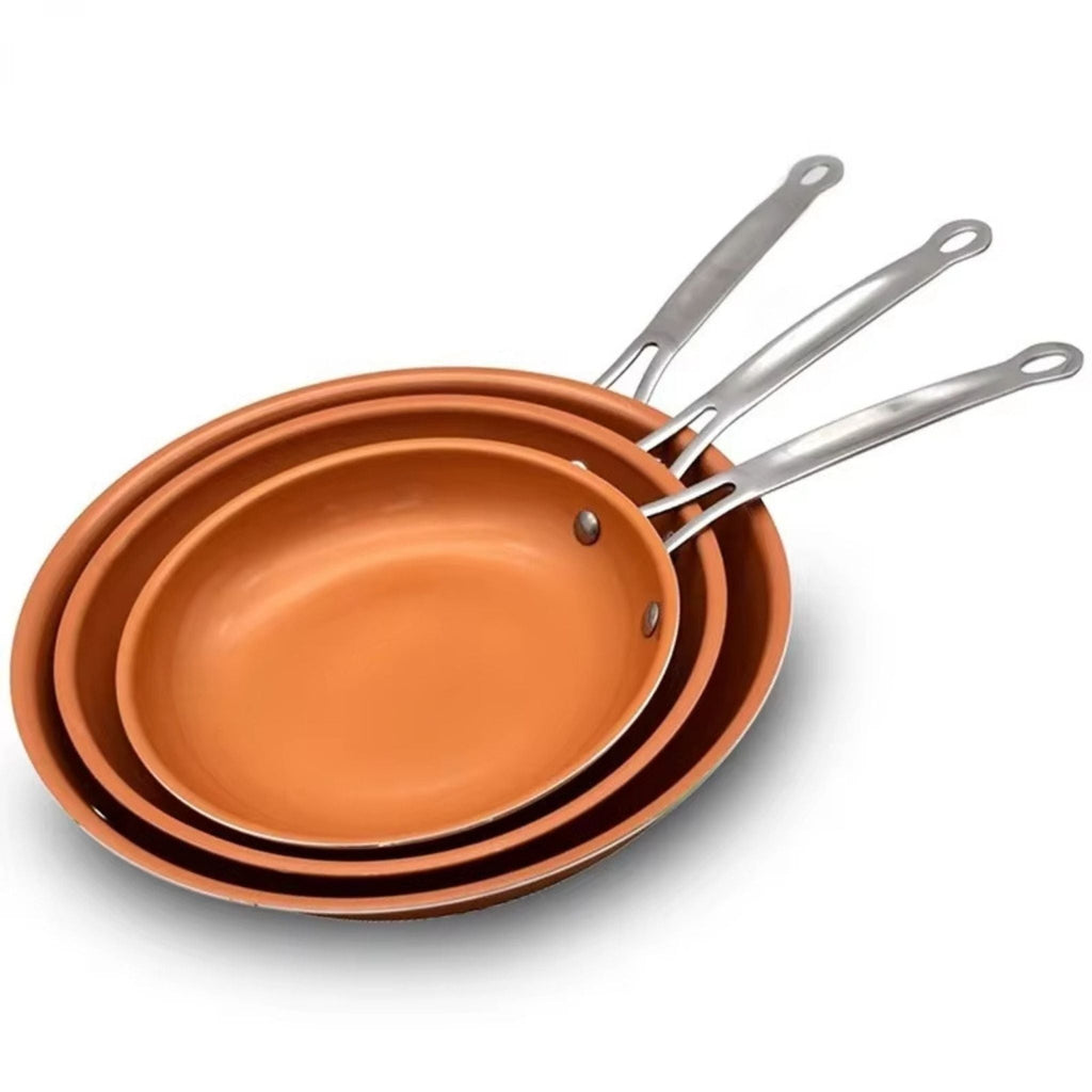 Copper Pan with Non-Stick Surface