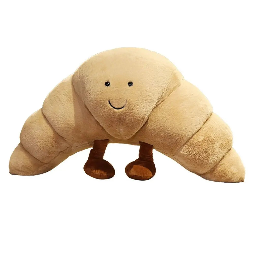 Croissant Plush Toy Pillow for Kids and Home
