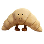 Croissant Plush Toy Pillow for Kids and Home