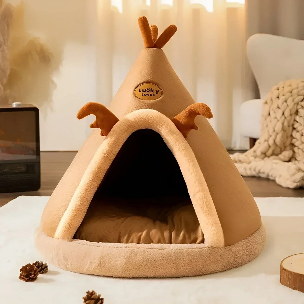 Enclosed Pet Bed Cave