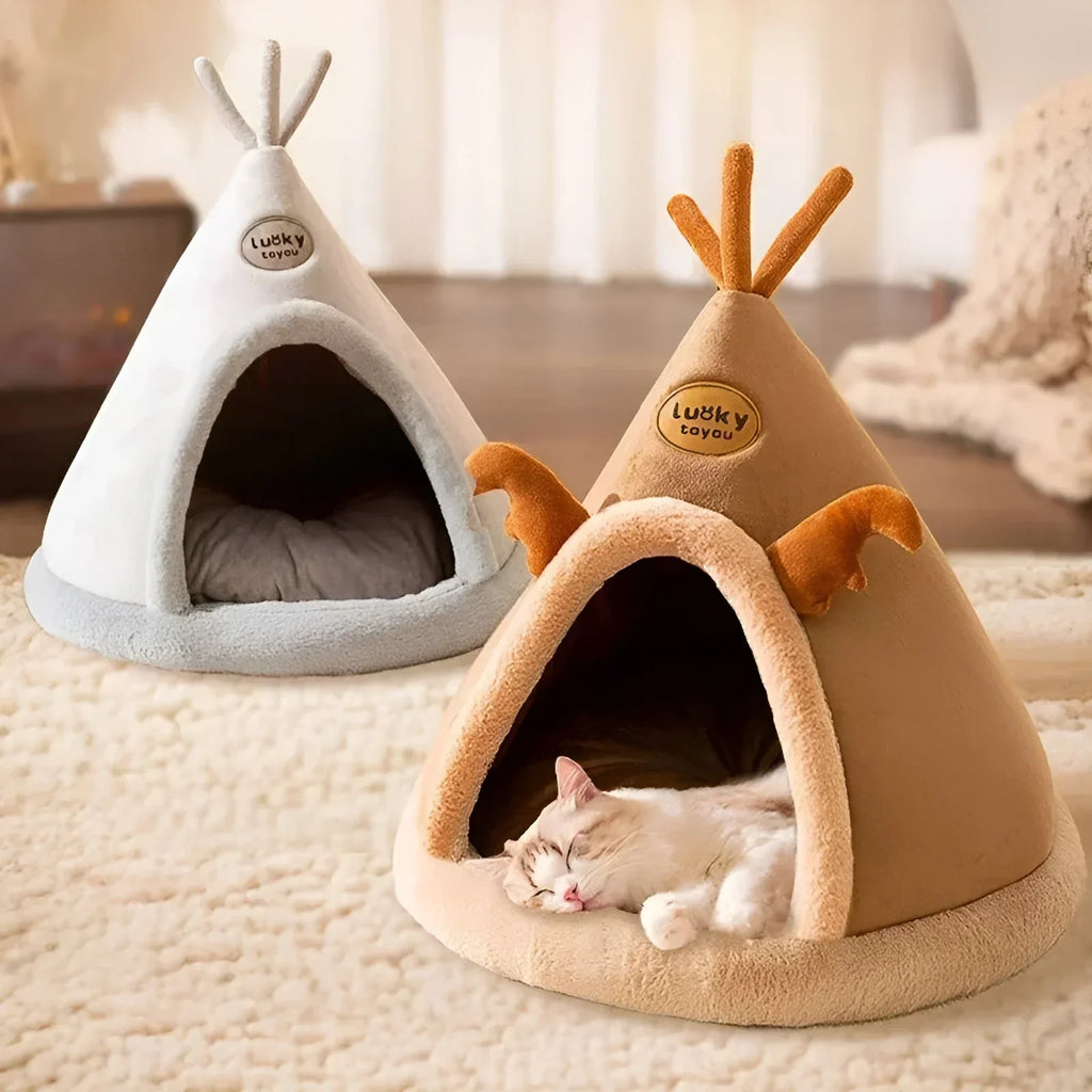 Enclosed Pet Bed Cave