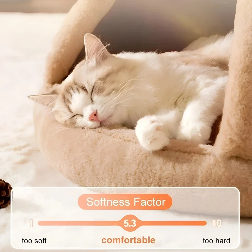 Enclosed Pet Bed Cave