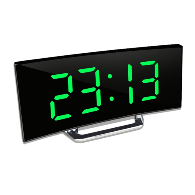 Digital Curved Alarm Clock
