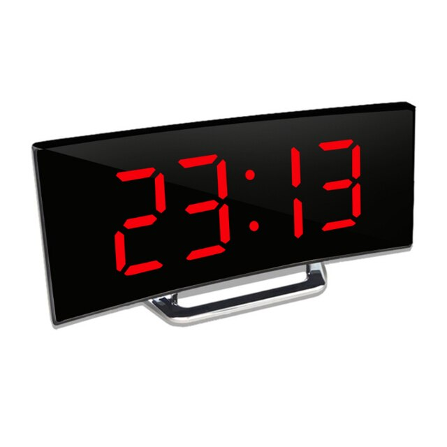 Digital Curved Alarm Clock