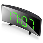 Digital Curved Alarm Clock