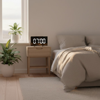 Digital Curved Alarm Clock