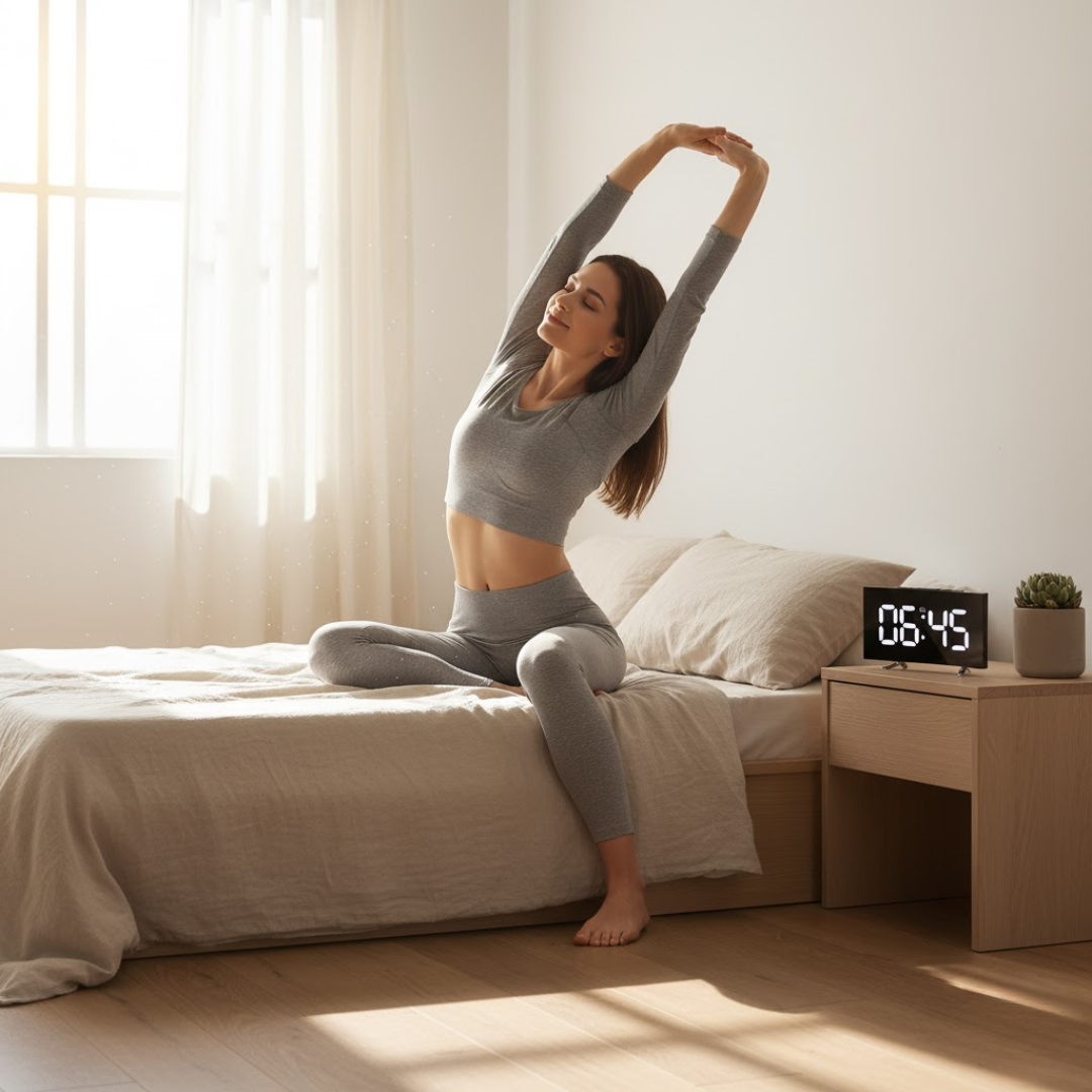 Digital Curved Alarm Clock