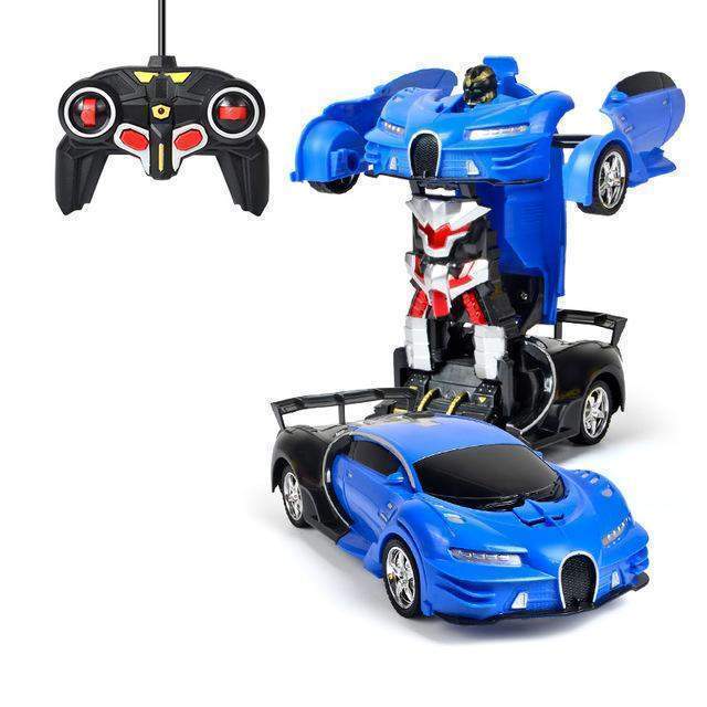RC Transforming Car with LED and Sound Effects