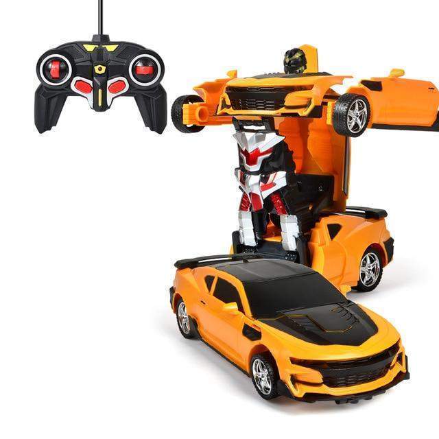 RC Transforming Car with LED and Sound Effects