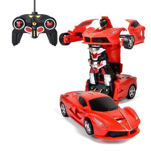 RC Transforming Car with LED and Sound Effects