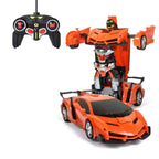 RC Transforming Car with LED and Sound Effects