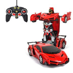 RC Transforming Car with LED and Sound Effects