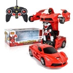 RC Transforming Car with LED and Sound Effects