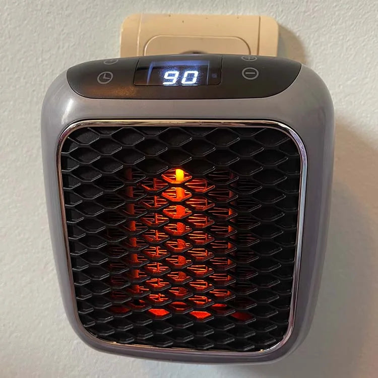 Compact Electric Space Heater with Fast Heating