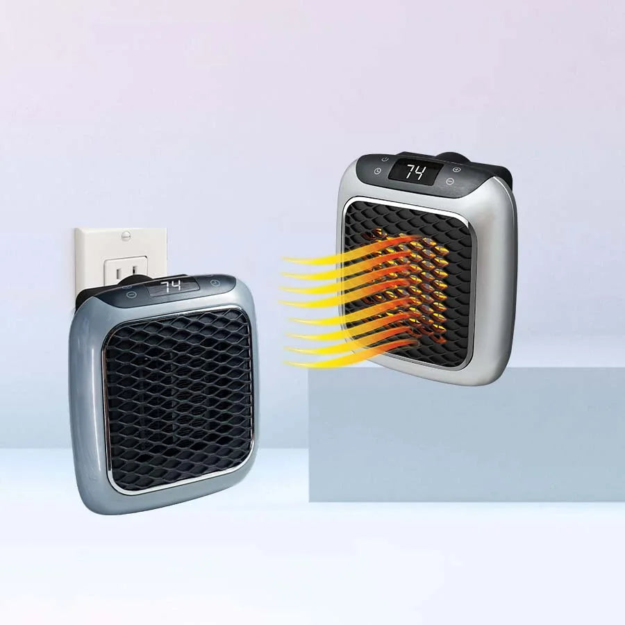 Compact Electric Space Heater with Fast Heating