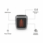 Compact Electric Space Heater with Fast Heating