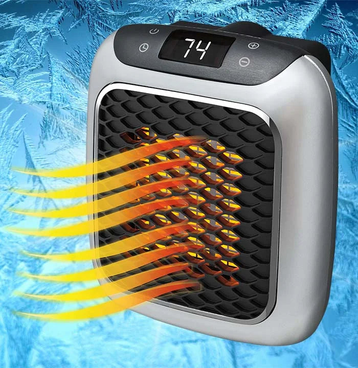Compact Electric Space Heater with Fast Heating