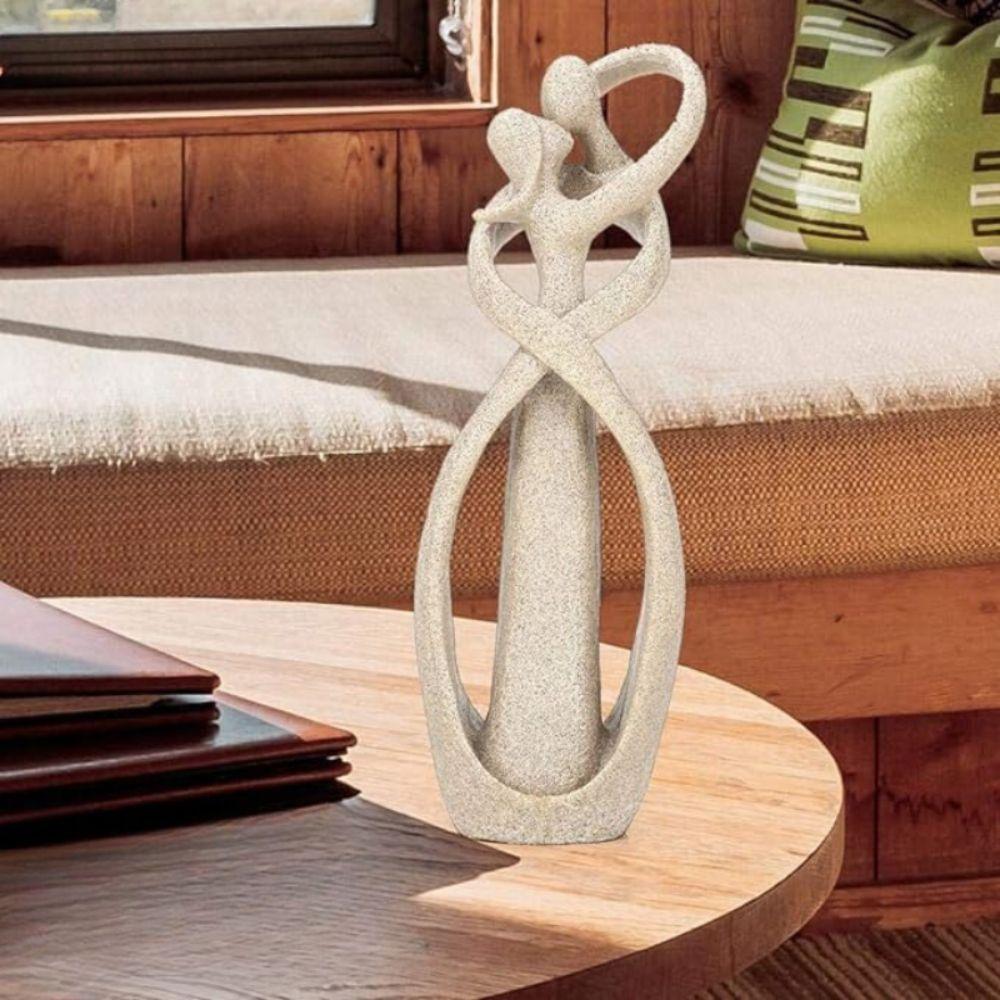 Abstract Love Sculpture for Home Decor