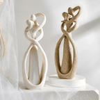 Abstract Love Sculpture for Home Decor