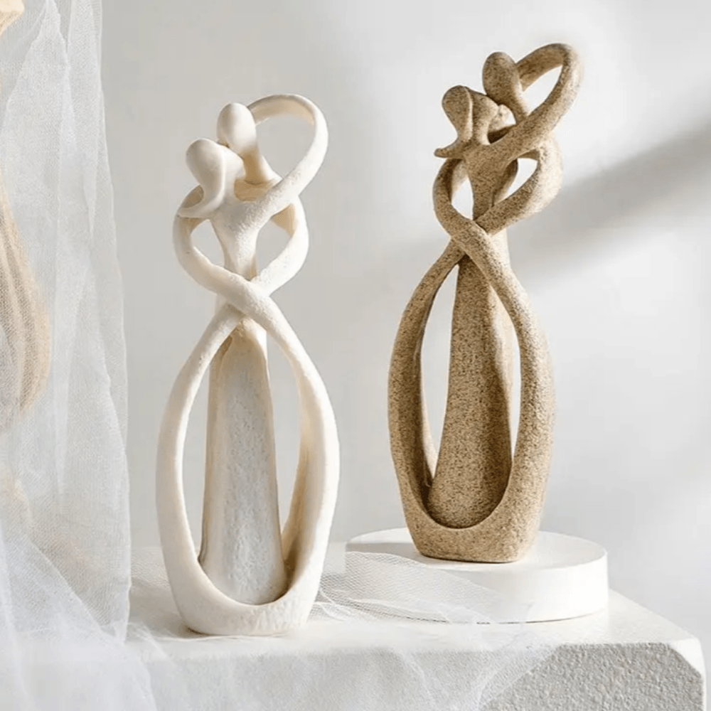 Abstract Love Sculpture for Home Decor
