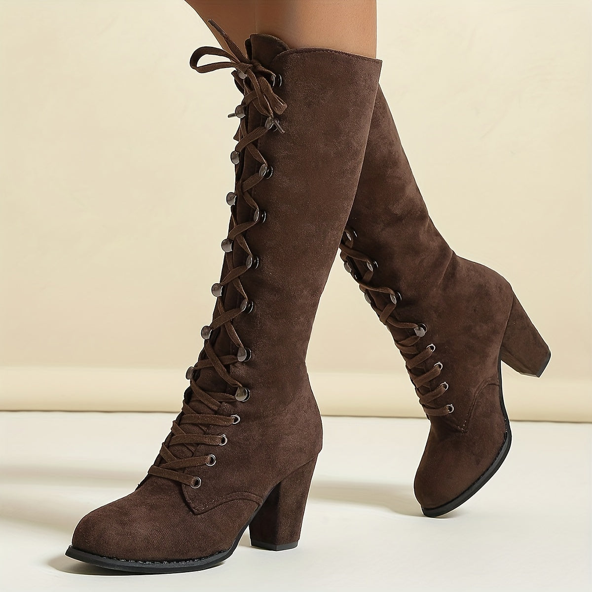 Knee High Long Ankle Boots