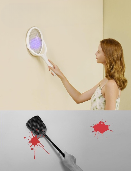 Electric Rechargeable Insect Racket