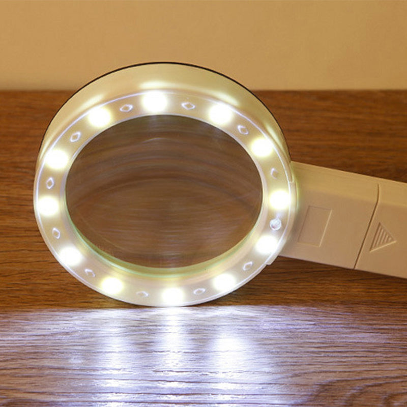 LED Magnifying Glass 30X Lens